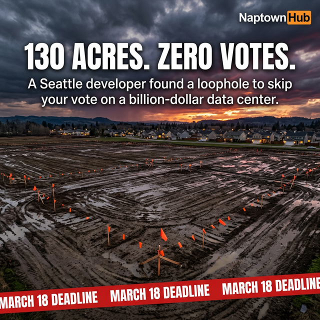 130 Acres. Zero Votes. - NaptownHub Investigation